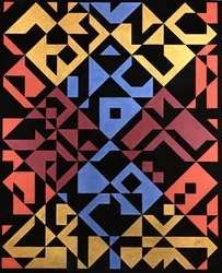 Interposed Diagonals, 1984